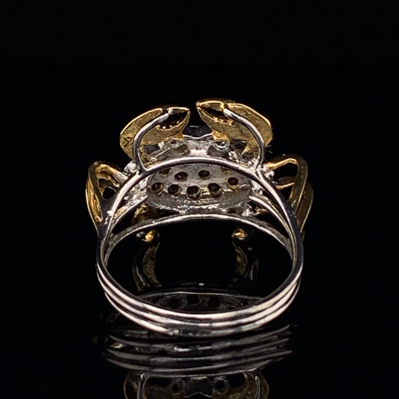 Lucky Crab 925 Silver Ring5