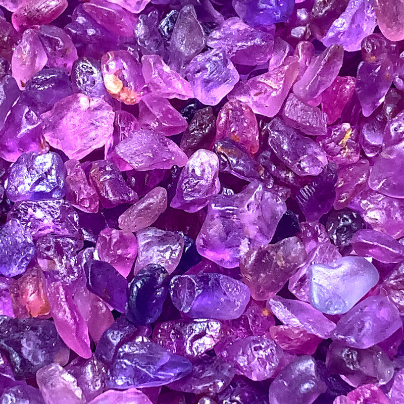 Pink & violet sapphire Rough