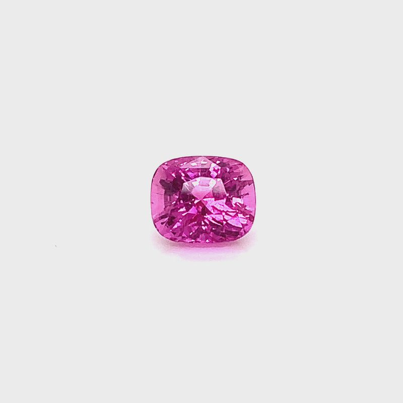 unheated pink sapphire 4.52ct
