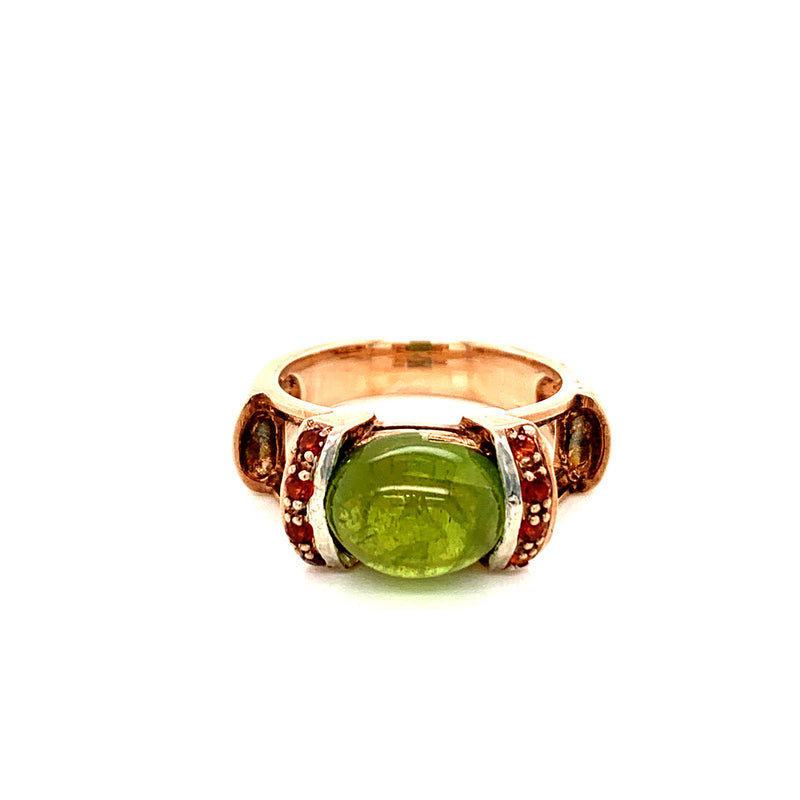 Peridot Silver Ring