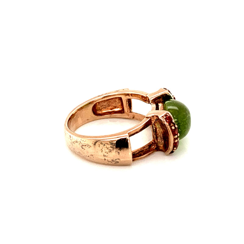 Peridot Silver Ring