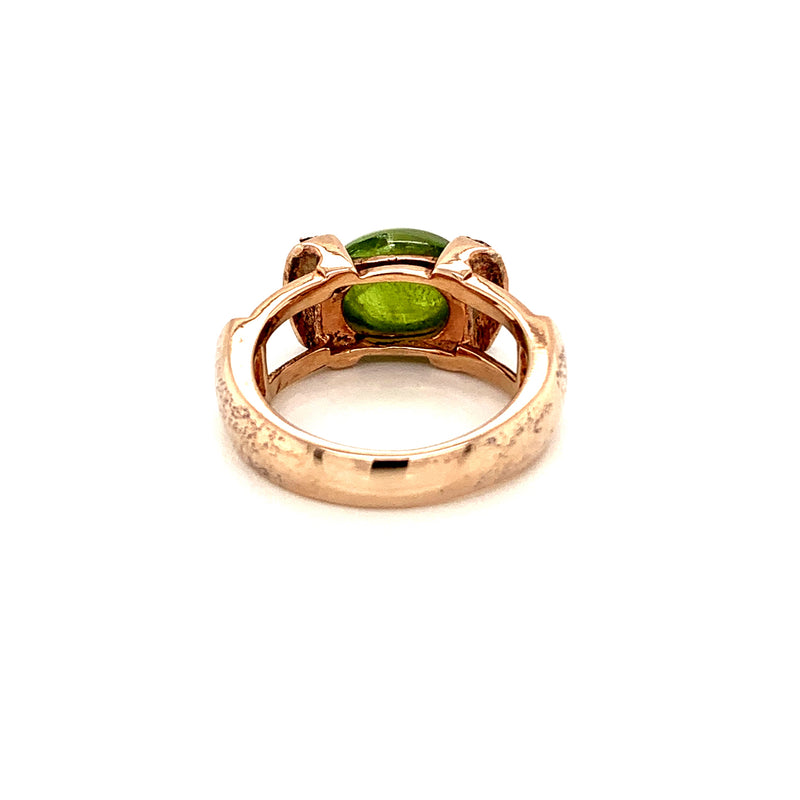 Peridot Silver Ring