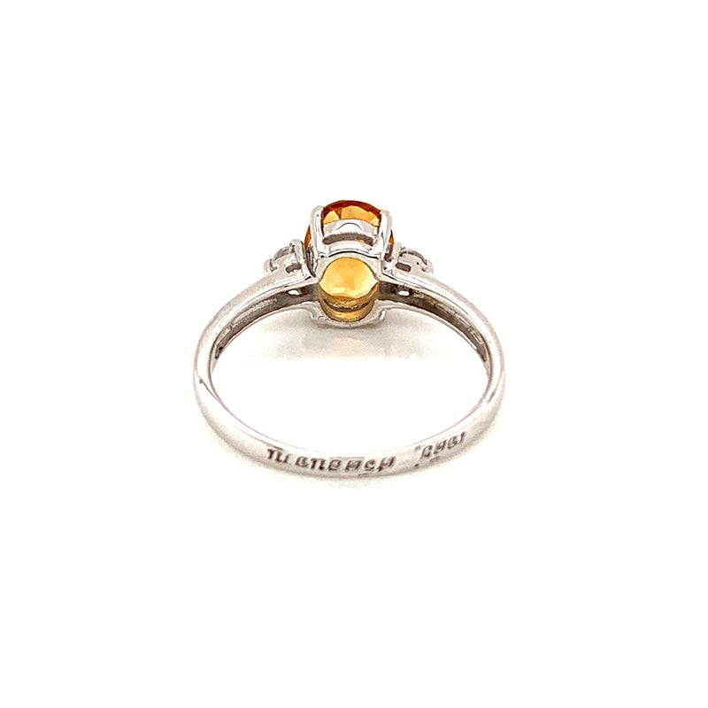 Citrine 925 Silver Ring3