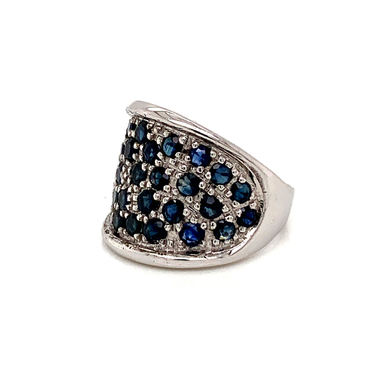 Blue Sapphire 925 Silver Ring