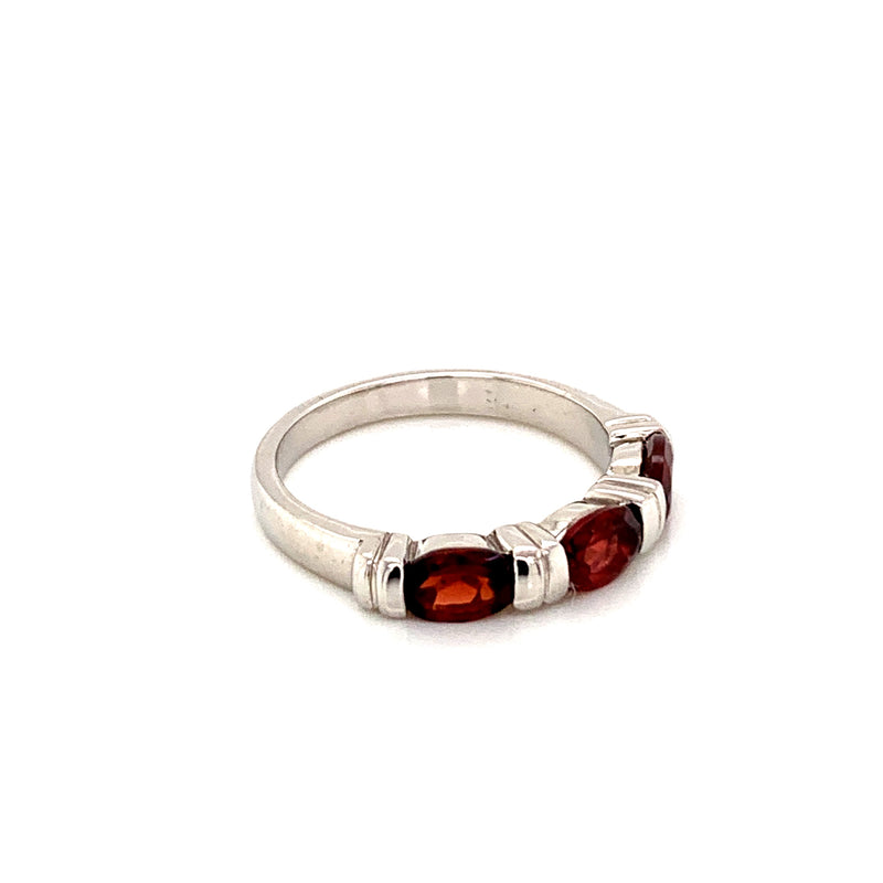 Rhodolite Garnet 925 Silver Ring