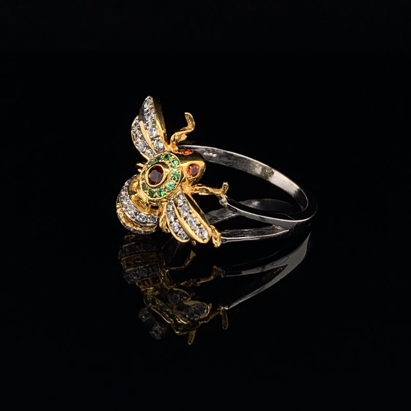 Lucky Bee 925 Silver Ring