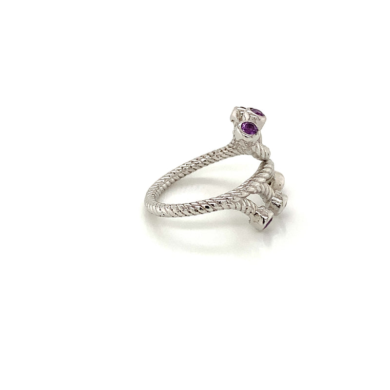 Amethyst 925 Silver Ring