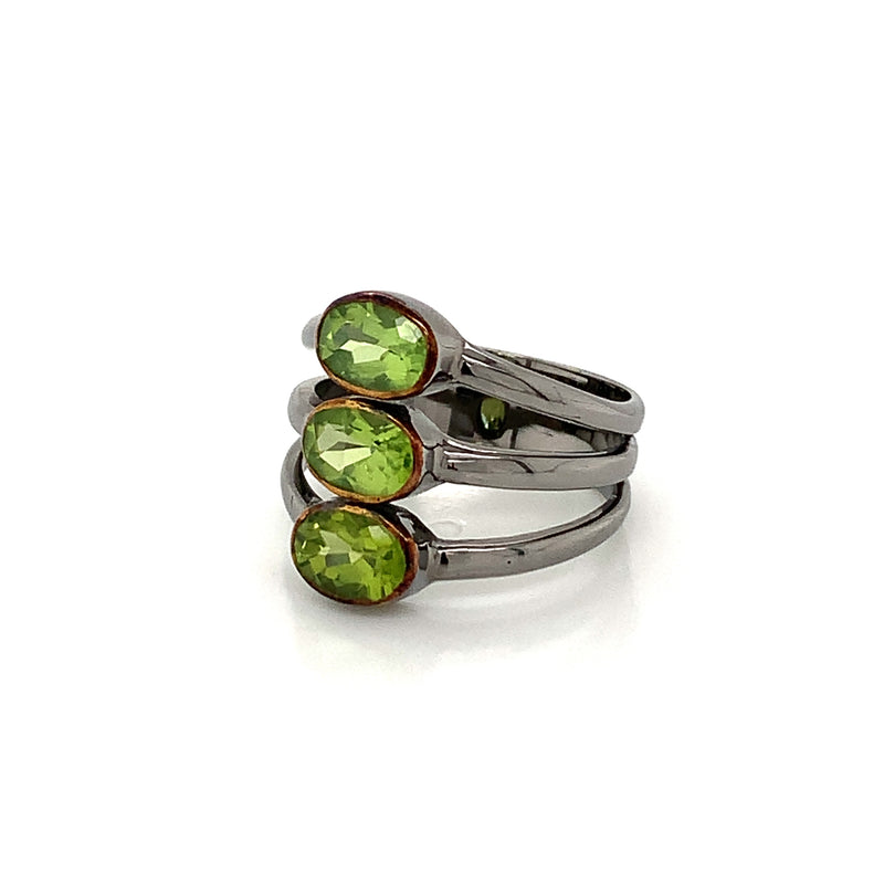 Peridot 925 Silver Ring
