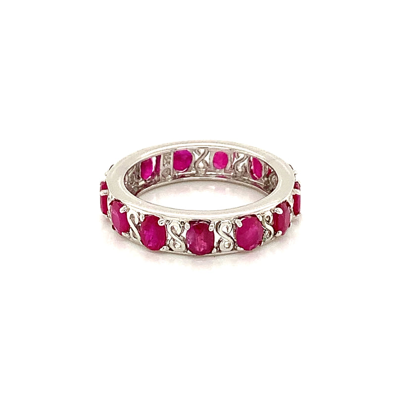 Burma Ruby 925 Silver Ring
