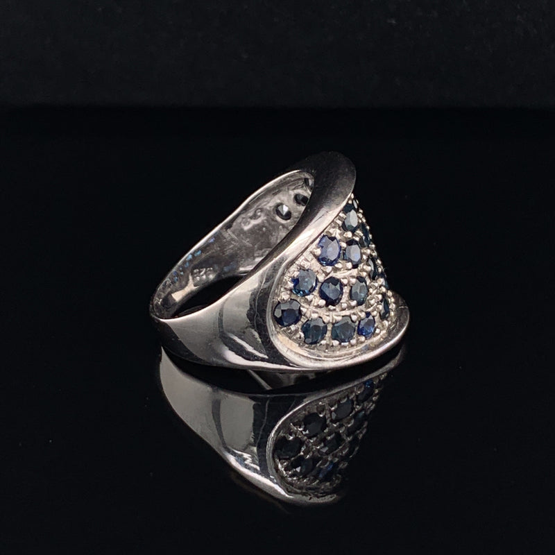 Blue Sapphire 925 Silver Ring