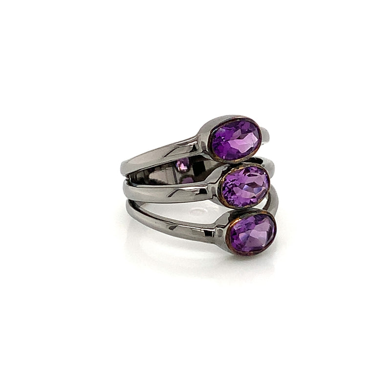Amethyst 925 Silver Ring