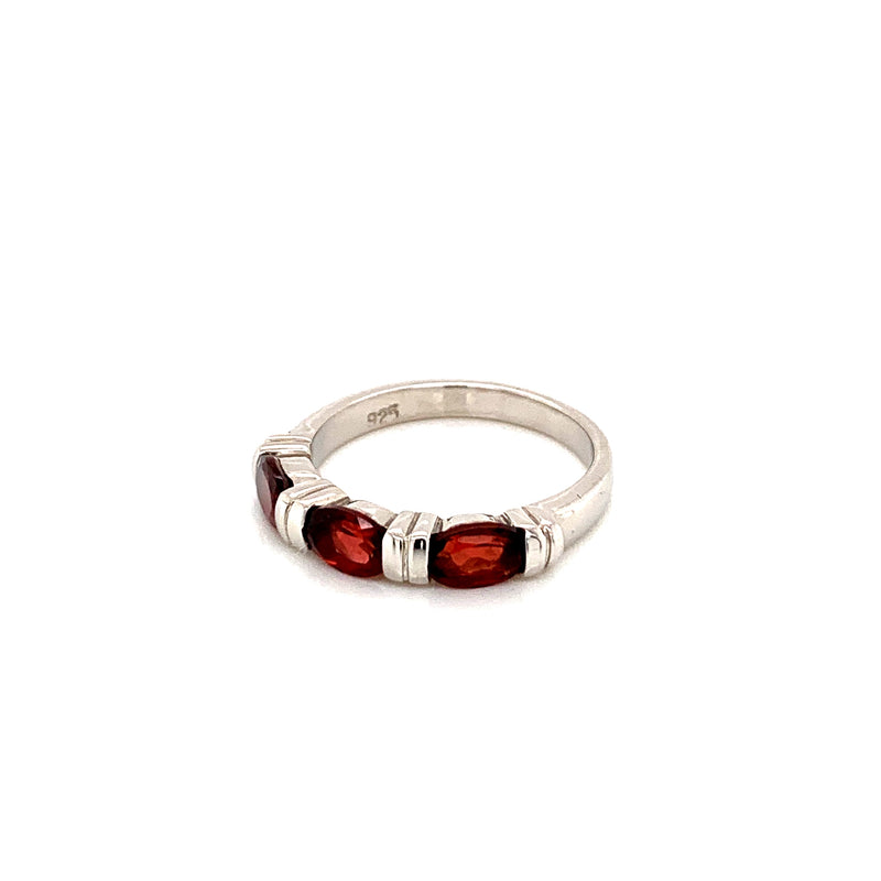 Rhodolite Garnet 925 Silver Ring