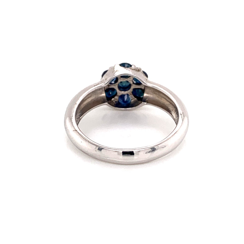 Blue Sapphire 925 Silver Ring