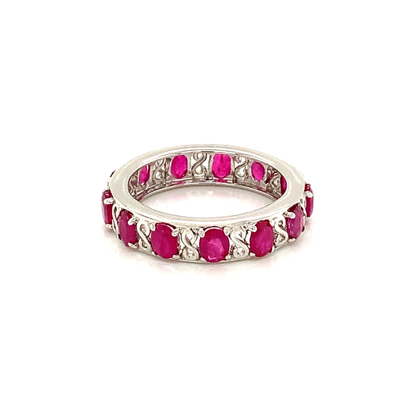 Burma Ruby 925 Silver Ring