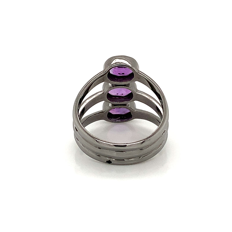 Amethyst 925 Silver Ring