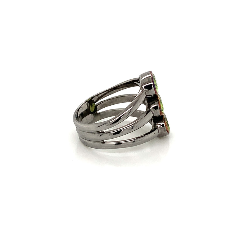 Peridot 925 Silver Ring