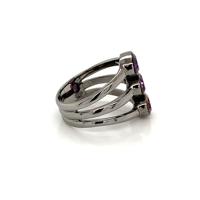 Amethyst 925 Silver Ring