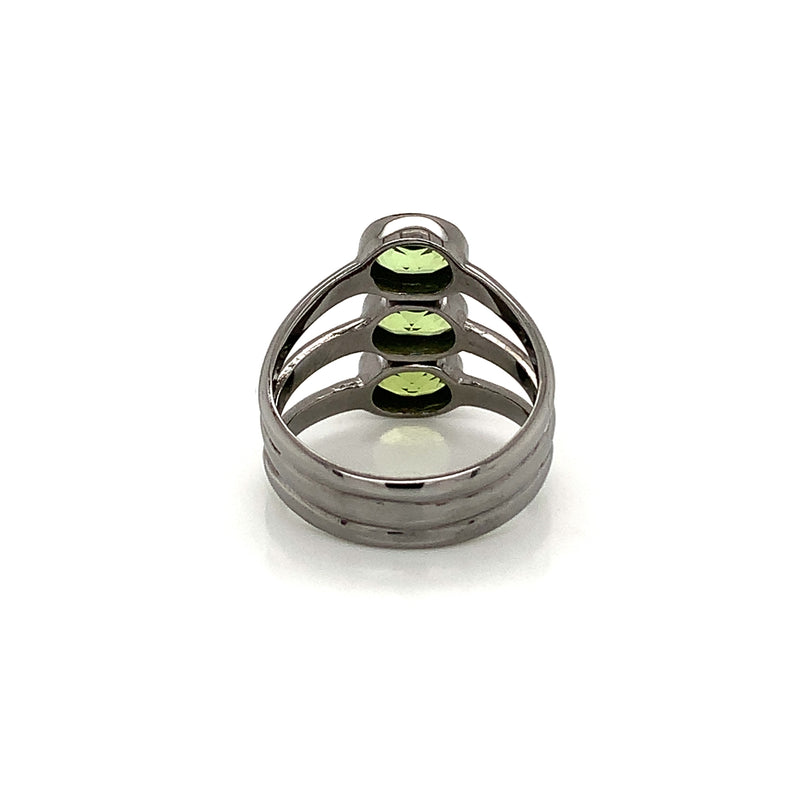 Peridot 925 Silver Ring